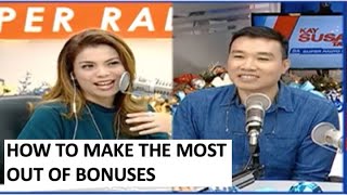 Vince Rapisura 119: How to make the most of bonuses with Lala Roque