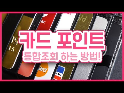 카드 포인트 <strong>통합조회</strong> 사이트 ✅