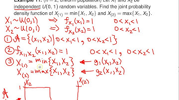 Order statistics -- Example 1