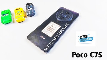 Poco C75 Software Update | New Version System Update | Latest Software Update