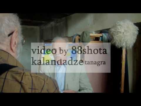 კახი კავსაძე და ედმონდ კალანდაძე 88შოთა კალანდაძის ფილმის გადაღებისას