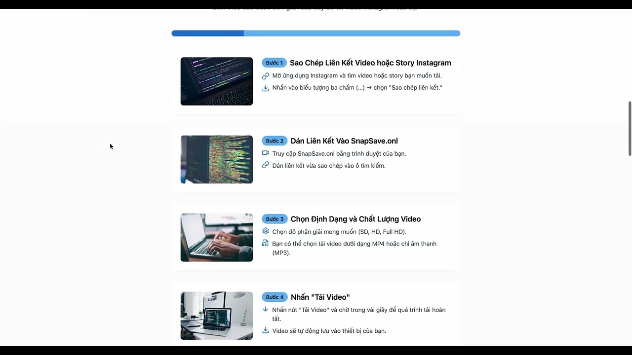 Cách Tải Video Instagram Dễ Dàng & Miễn Phí với SnapSave.onl