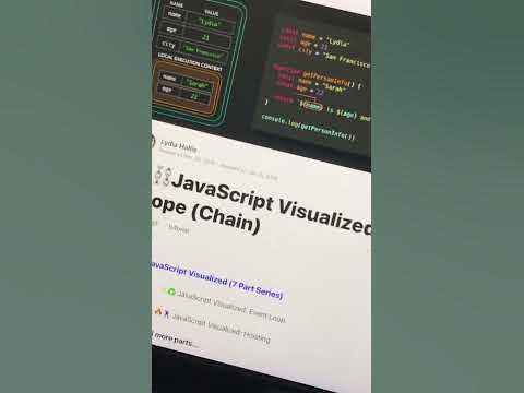 how to learn javascript visually | him98dev - YouTube