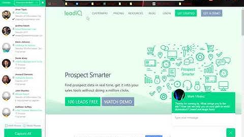 LeadIQ - Lead building step