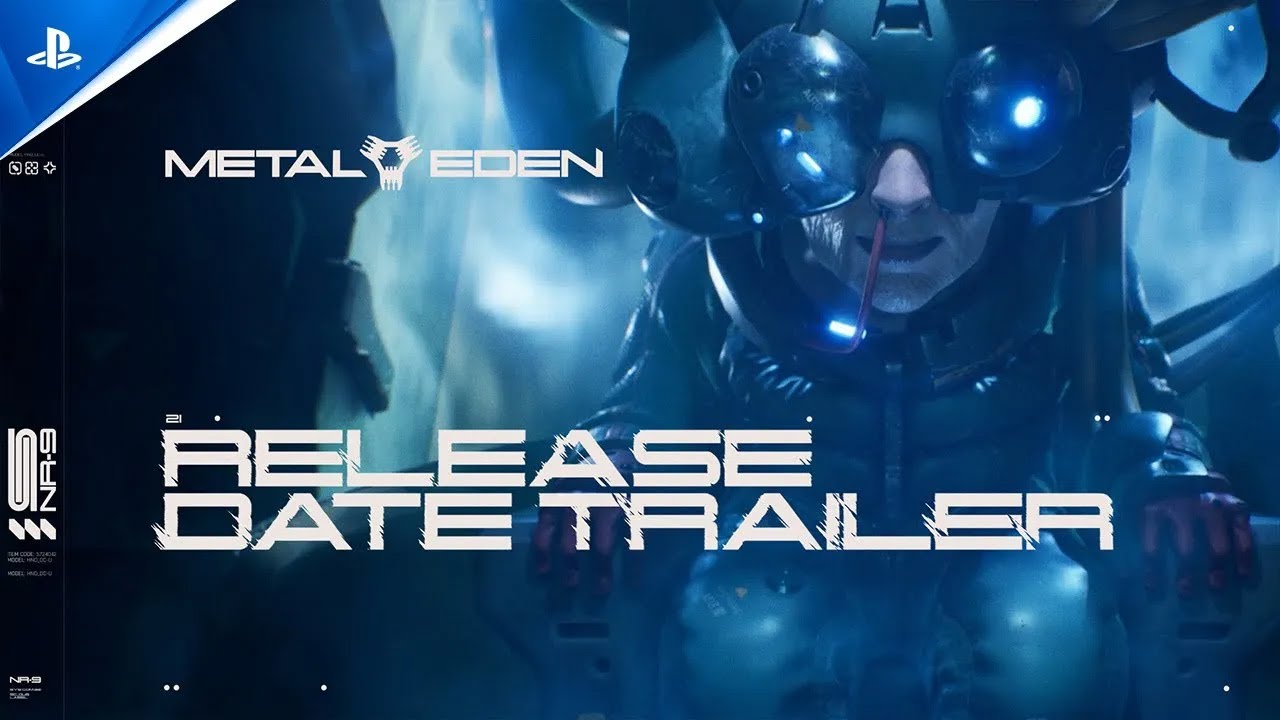 Metal Eden - Release Date Trailer | PS5 Games