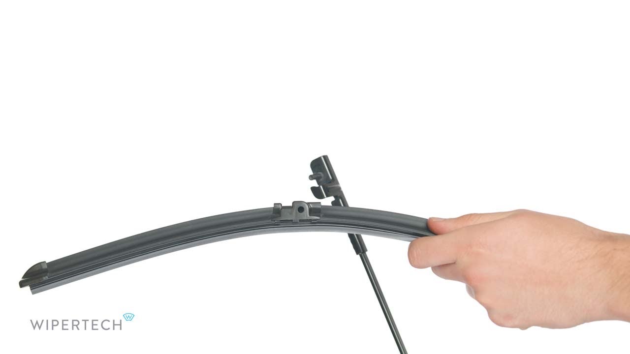 Wipertech How to install Wipertech True-Fit Aeroflex Side Pin 1 Front Wiper ...