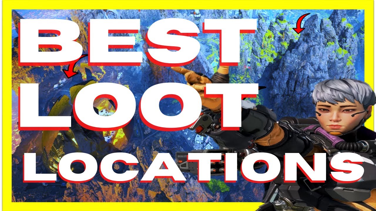 The Best Places To Loot On Worlds Edge Apex Legends Season 9 Youtube