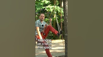 Ascending After a Fall in Free Space #climbing #ascending #rockclimbing