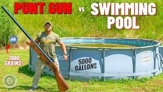 Punt Gun Vs Swimming Pool 5000 Gallons Of Water