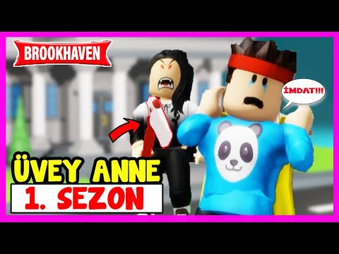 😈 KÖTÜ ÜVEY ANNE 1. SEZON  😱BABAM ÜVEY ANNE GETİRDİ ! 👶🏼 NiKO ile Roblox Brookhaven RP 🏡