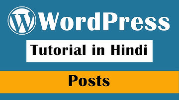 How to Create a New Post in WordPress - WordPress Tutorial in Hindi Part-19