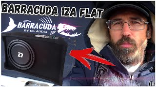 🔶Необычный сабвуфер от DL Audio Barracuda 12A Flat установил в матиз, послушаем