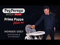 Peg Perego Prima Pappa Wonder Grey итальянский стульчик для кормления. Креативный обзор за 1 минуту