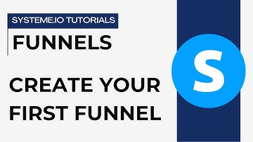 How to create a funnel | Systeme.io tutorials