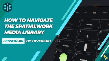 How to Navigate the SpatialWork Digital Twin and AI Media Library by Hiverlab