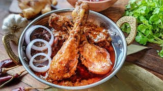 Rajasthani Junglee Murg recipe | राजस्थानी जंगली मुर्ग | Kitchen Flames