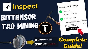 Bittensor Tao Mining App Complete Guide | Very Easy to Join