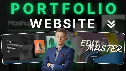 FREE Portfolio Website For Video Editor & Graphic Designer | No Domain Need.