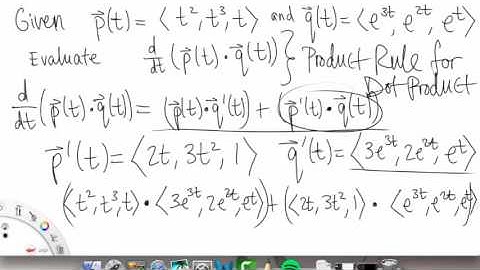 Calculus of Vector Valued Functions | Example 2 | Multivariable Calculus for Sci & Eng | Griti