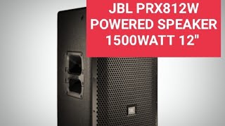 JBL PRX812W | 12" POWERED SPEAKER | 1500WATTS | screenshot 3