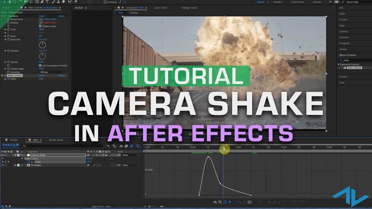 after effects camera shake download