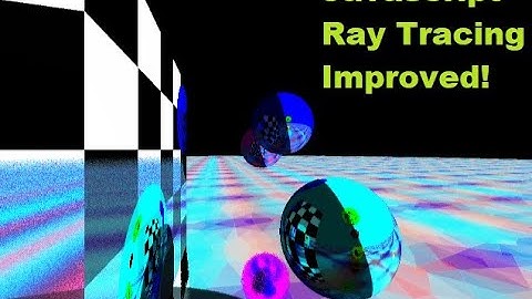 Javascript Ray Tracing - Big Improvements!