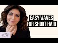 How to get textured waves with a curling iron  tamsen fadal