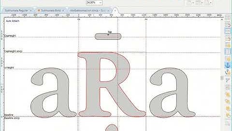 FontCreator 13 Anchor based Glyph Positioning