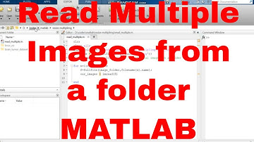 Read multiple images MATLAB / How to read multiple images MATLAB using for loop