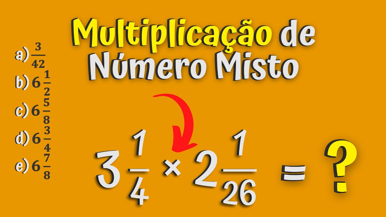 MATEMÁTICA BÁSICA - Como transformar uma FRAÇÃO em NÚMERO MISTO \Prof. Gis/  /Matemática Básica 