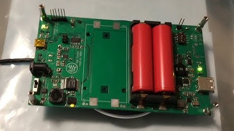 Wireless Battery Bank - Receiver Demo