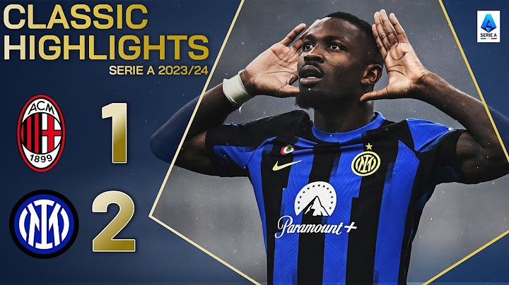 MILAN-INTER 1-2 | CLASSIC HIGHLIGHTS SERIE A 2023/24