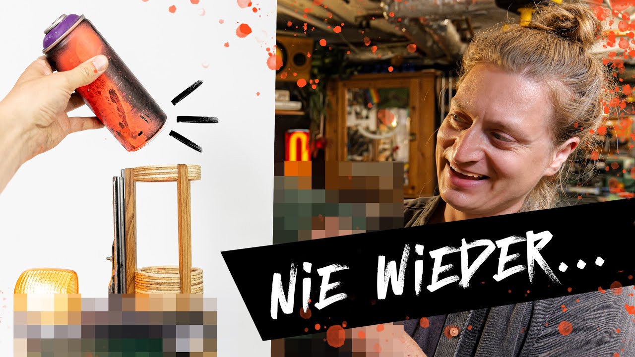 Das Problem mit Sprühfarben! ⚡️ (Krassestes Projekt aller Zeiten?! 😜)