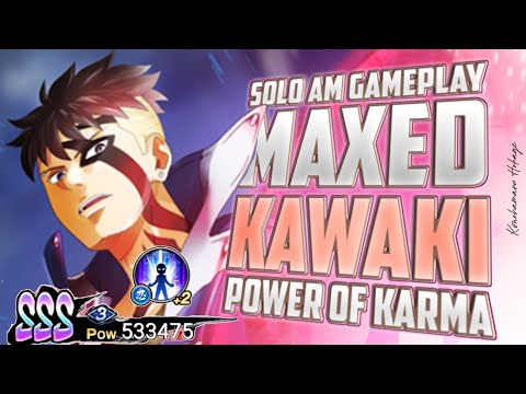 NxB NV: 300% MAXED Kawaki 7☆ Solo Attack Mission Gameplay | Naruto x Boruto Ninja Voltage