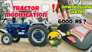 ‼️Tractor modification/ 🔊🚫chatri downcelling / jatt lofe vlogs