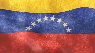 Instrumental National Anthem of Venezuela with HD Flag Animation