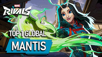 RANK 1 MANTIS ! DntEvenTry - MARVEL RIVALS PRO COMPETITIVE