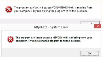 Fix VCRUNTIME140.dll , MSVCP140.dll is missing from your computer!