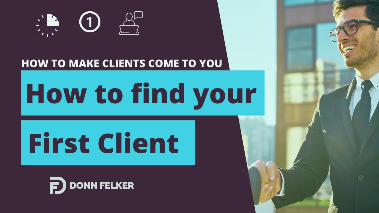 How to Find Your First Freelancing Client