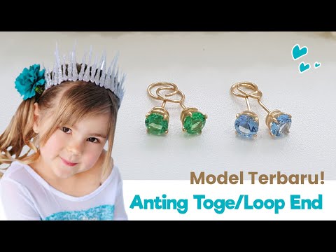 Koleksi Anting Toge /Loop End Terbaru Anti Lepas Anti Nyangkut & Aman!!