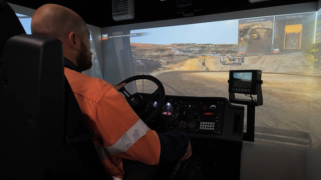 CYBERMINE Cat 785C/D Haul Truck Simulator