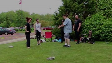 Bujinkan Ninjutsu, 5th Kyu, part 7 - yoko nagare katate (leg in rear)