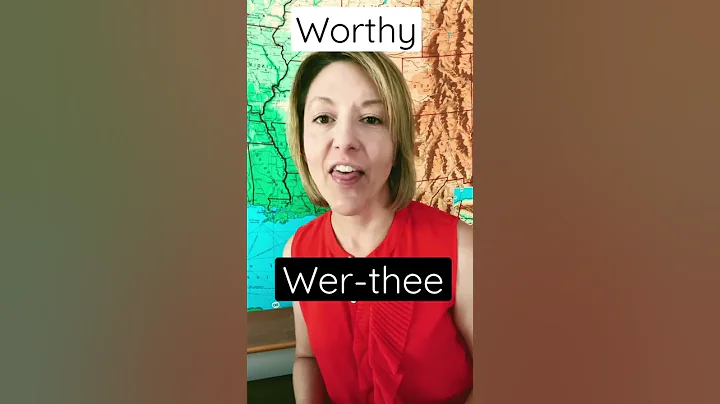 How to Pronounce WORTHY - #SHORTS Quick English Pronunciation Mini Lesson