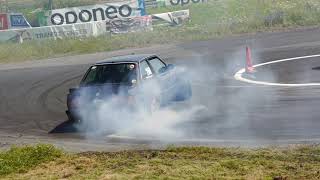 DTS - Drift Toruń Series, Przemek Śnieguła BMW E30 5.0 V8 - treningi