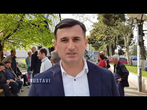 ნაციონალები რუსთავში 400 ლარიანი პენსიის პროექტზე