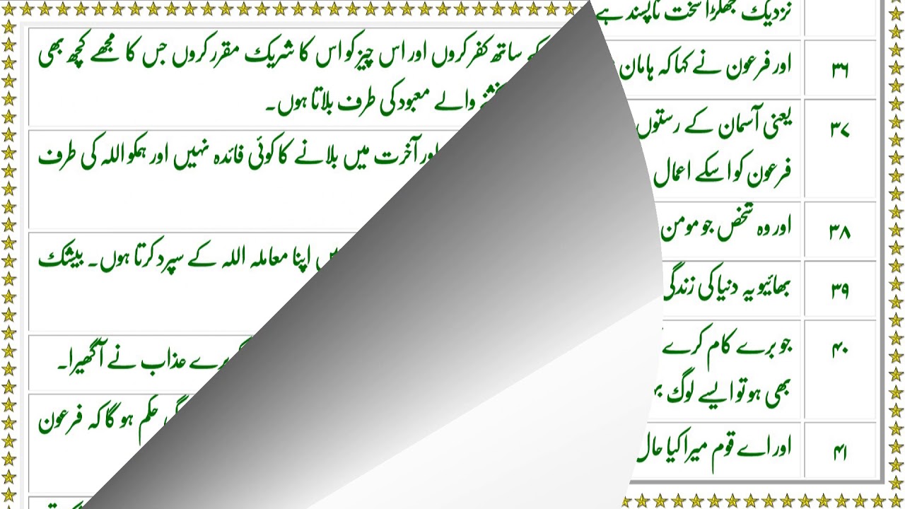 surah momin full surah momin full