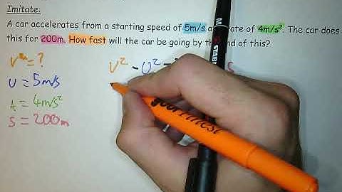 Finding final velocity