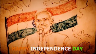 Journey PM Narendra Modi - Sand Art Story | 77th Happy Independence Day Special | Sarvam Patel India