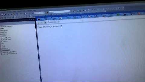 First working run of embedded avr webserver