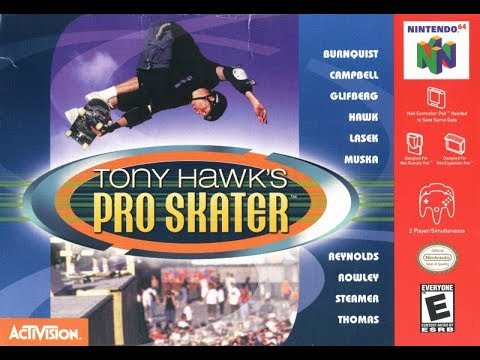 PS1] - Tony Hawk's Pro Skater - [Parte 1 - Warehouse Woodland